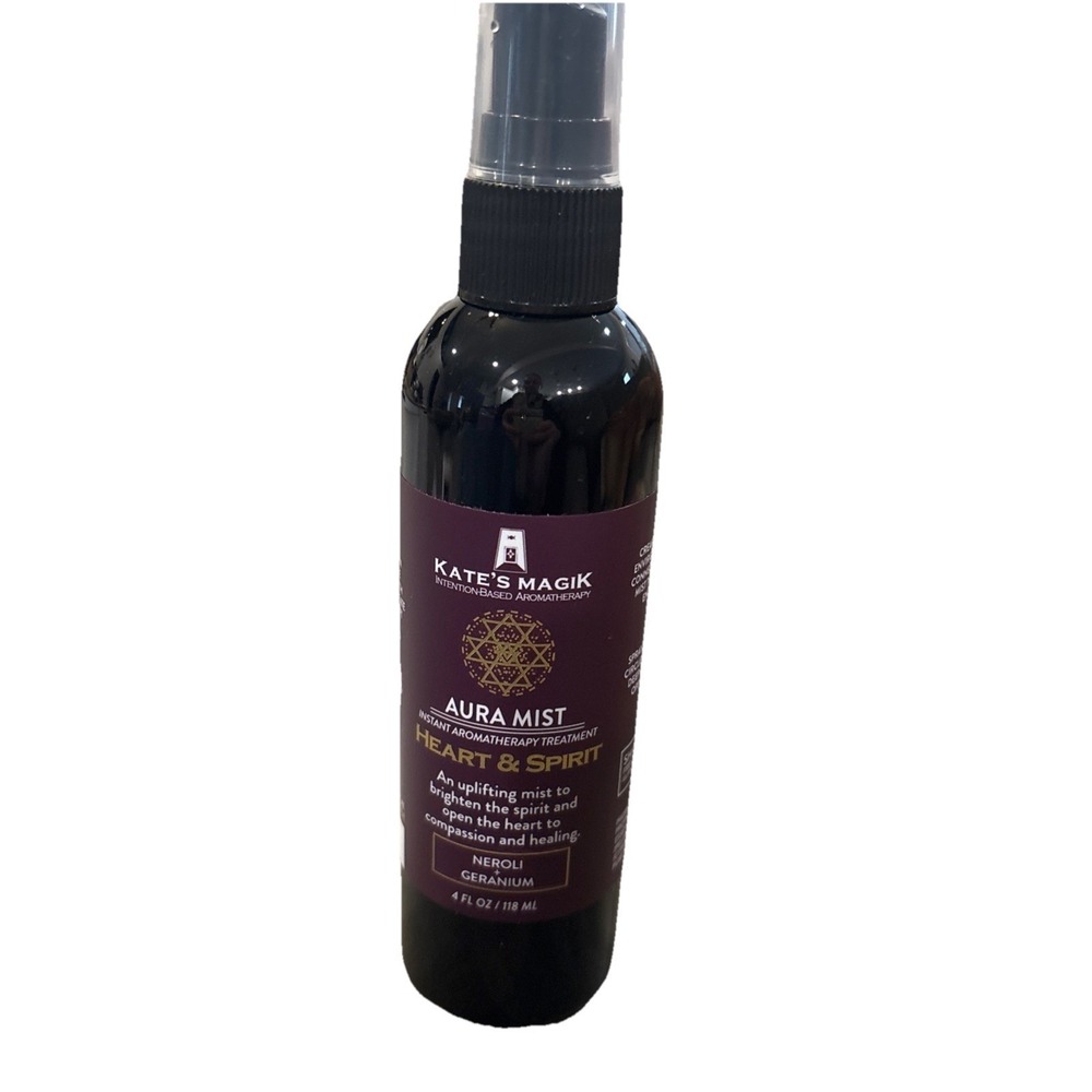 New Kate's Magik Heart And Spirit Aura Must Neroli & Geranium 4 floz meditate